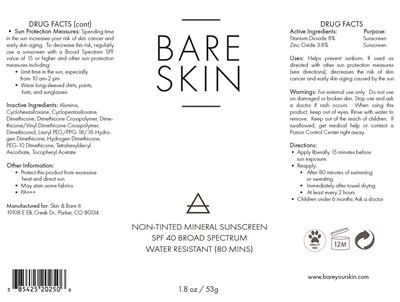 Package Label (Bare 202)